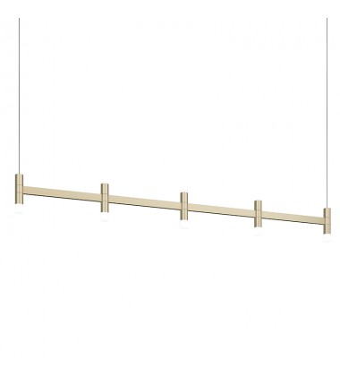 5-Light Linear Pendant- (1785.14) -Sonneman  5-Light Linear Pendant- (1785.14) -Sonneman