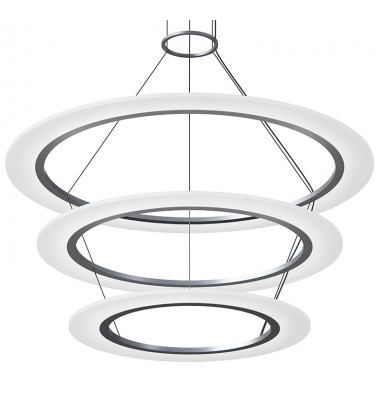  Large Triple LED Ring Pendant- (2076.16) -Sonneman