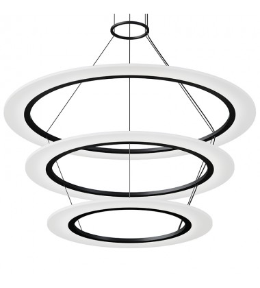  Large Triple LED Ring Pendant- (2076.25) -Sonneman