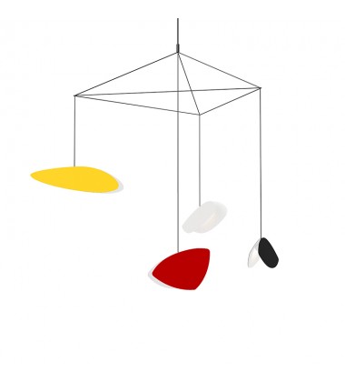  4-Light LED Pendant- (2902.25M) -Sonneman