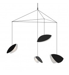  4-Light Large LED Pendant- (2904.25K) -Sonneman