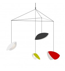  4-Light Large LED Pendant- (2904.25M) -Sonneman