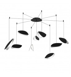  9-Light Swag LED Pendant- (2905.25K) -Sonneman