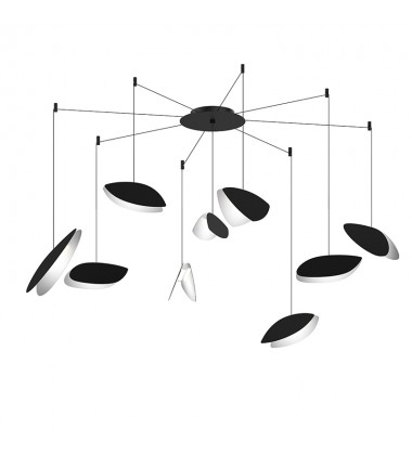  9-Light Swag LED Pendant- (2905.25K) -Sonneman