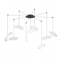  9-Light Swag LED Pendant- (2905.25W) -Sonneman