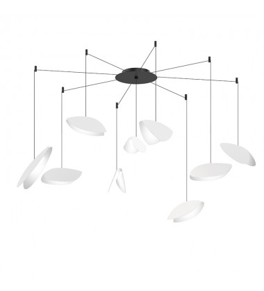  9-Light Swag LED Pendant- (2905.25W) -Sonneman