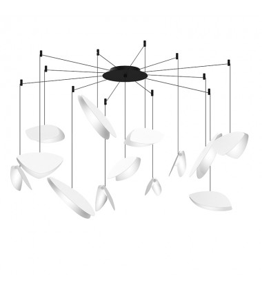 13-Light Swag LED Pendant- (2907.25W) -Sonneman  13-Light Swag LED Pendant- (2907.25W) -Sonneman