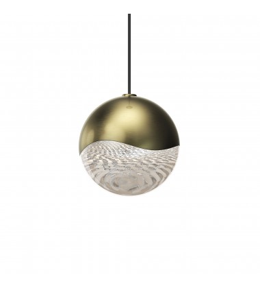  Medium LED Pendant w/ Round Canopy- (2913.14-MED) -Sonneman