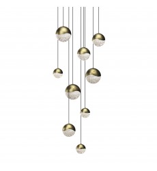 9-Light Round Assorted LED Pendant- (2916.14-AST) -Sonneman  9-Light Round Assorted LED Pendant- (2916.14-AST) -Sonneman