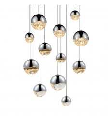  Grapes® 12-Light Round Assorted LED Pendant (2917.01-AST)