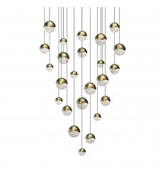  24-Light Round Assorted LED Pendant- (2918.14-AST) -Sonneman