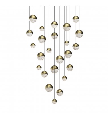  24-Light Round Assorted LED Pendant- (2918.14-AST) -Sonneman