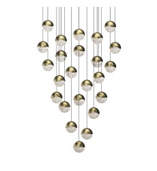  24-Light Round Large LED Pendant- (2918.14-LRG) -Sonneman