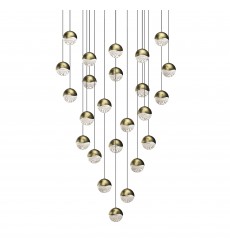  24-Light Round Medium LED Pendant- (2918.14-MED) -Sonneman