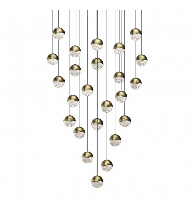  24-Light Round Medium LED Pendant- (2918.14-MED) -Sonneman