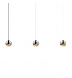  Grapes® 3-Light Rectangle Small LED Pendant (2920.01-SML)