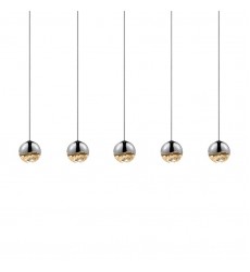  Grapes® 5-Light Rectangle Small LED Pendant (2921.01-SML)
