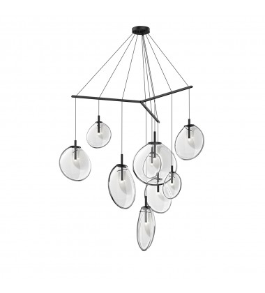 9-Light Tri-Spreader LED Pendant- (2997.25C) -Sonneman 9-Light Tri-Spreader LED Pendant- (2997.25C) -Sonneman