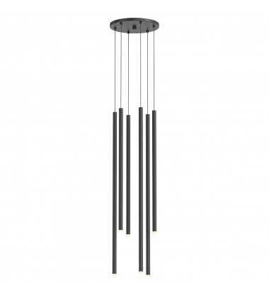  6-Light Assorted LED Pendant- (3017.25-AST) -Sonneman