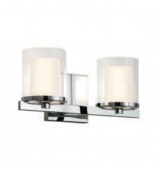 2-Light Sconce- (3412.01) -Sonneman 2-Light Sconce- (3412.01) -Sonneman