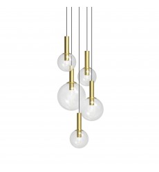 5-Light Pendant- (3765.38) -Sonneman  5-Light Pendant- (3765.38) -Sonneman