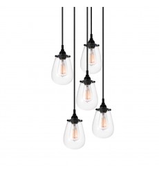 5-Light Pendant- (4295.25) -Sonneman  5-Light Pendant- (4295.25) -Sonneman