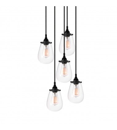 5-Light Pendant- (4295.25) -Sonneman  5-Light Pendant- (4295.25) -Sonneman