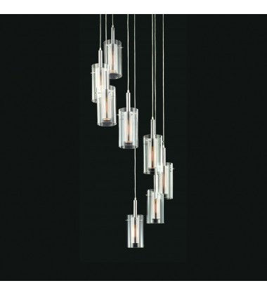  8-Light Round Pendant- (4399.57) -Sonneman