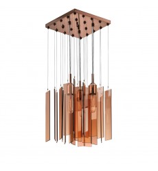  3-Light Square Pendant- (4645.02) -Sonneman