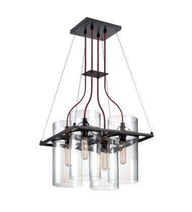 4-Light Square Pendant- (4765.25) -Sonneman  4-Light Square Pendant- (4765.25) -Sonneman