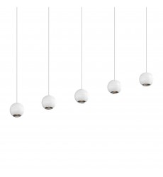 5-Light Linear Pendant- (7508.98) -Sonneman  5-Light Linear Pendant- (7508.98) -Sonneman
