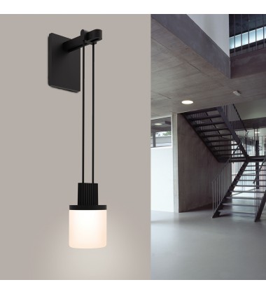 Mini Single Sconce with Drum Luminaire- (S1L01K-MFXXXX12-RP06) -Sonneman Mini Single Sconce with Drum Luminaire- (S1L01K-MFXXXX12-RP06) -Sonneman