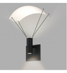 Suspenders® Standard Single Sconce with Bar-Mounted Duplex Cylinders w/Flood Lens & Parachute Reflector (SLS0210)