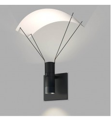  Suspenders® Standard Single Sconce with Bar-Mounted Duplex Cylinders w/Snoot Flood Lens & Parachute Reflector (SLS0211)
