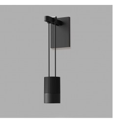  Suspenders® Mini Single Sconce with Suspended Cylinder w/Snoot Flood Lens (SLS0219)