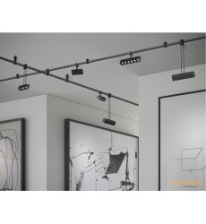  Suspenders® 2-Bar Freeform Surface Mount with 3-Cell Luminaires + 6-Cell Luminaires (SLS1152)