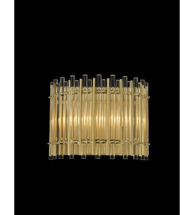  StarFire Crystal 2502WSSG Wall Sconce
