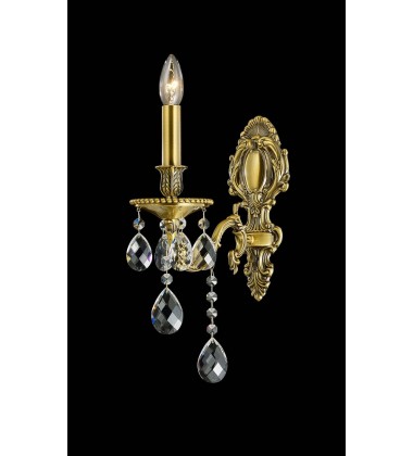  StarFire Crystal 5101WSAB Wall Sconce