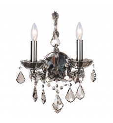  StarFire Crystal 6402WSSC Wall Sconce