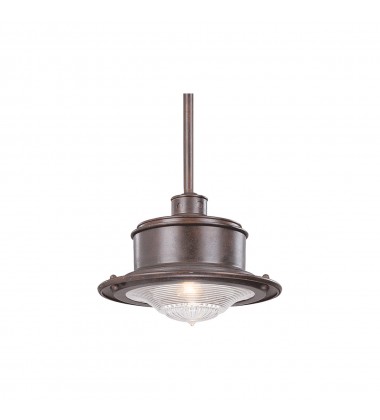  South Street 1Lt Hanging Downlight Large Old Rust (F9397OR) - Troy Lighting