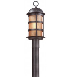  Aspen 1Lt Post Lantern Large (P9252NB) - Troy Lighting