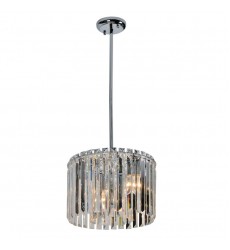  4 Light crystal pendant chrome (E12) (1164C4)