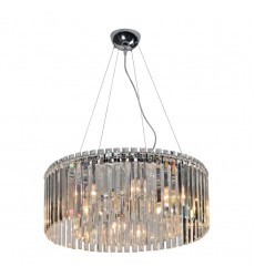  8 Light crystal chandelier chrome (E12) (1164C8)