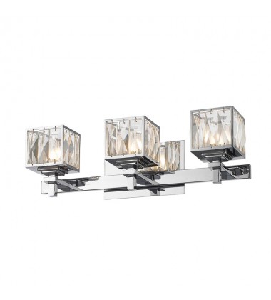  3 Light cube crystal wall lamp (G9) (1222WL3)