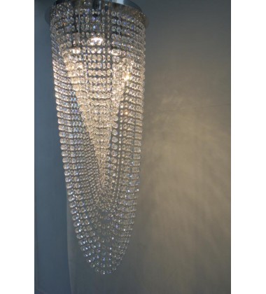  3 Light crystal flush mount (GU10) 50w (1240FM3)