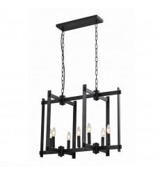 7 Light pendant black (E12) (1248C7) 7 Light pendant black (E12) (1248C7)