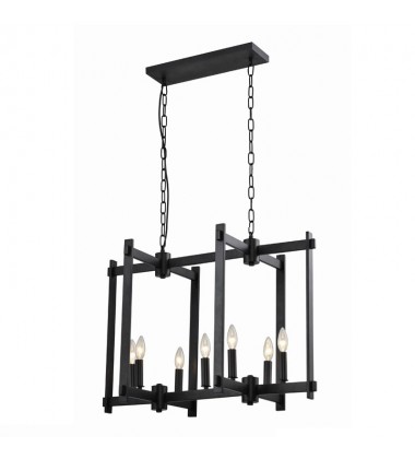 7 Light pendant black (E12) (1248C7) 7 Light pendant black (E12) (1248C7)