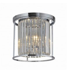  3 Light crystal flush mount (E12) (1256FM3)