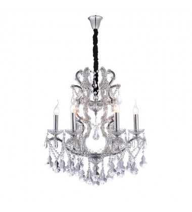  6 Light crystal chandelier (E12) (1325C6)