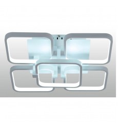  Five squares LED flush mount 77w 4000K (2002FM5)